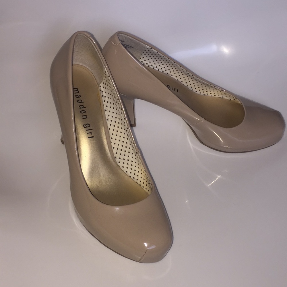 Madden Girl Nude Heels